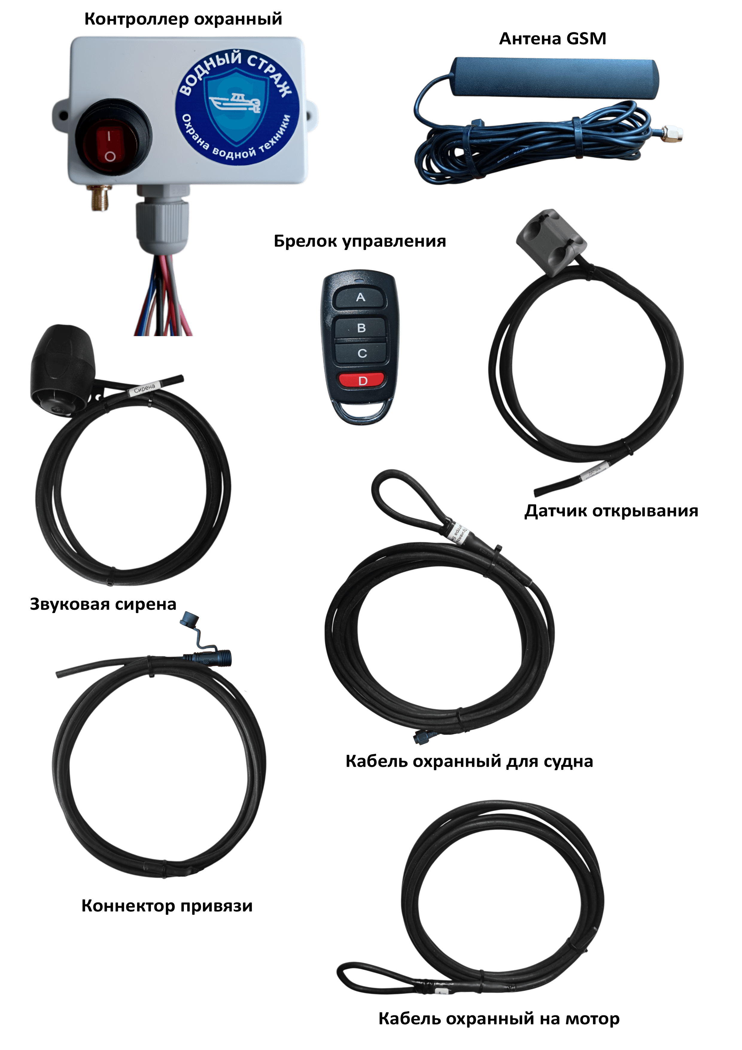 Сигнализация на катера, моторы