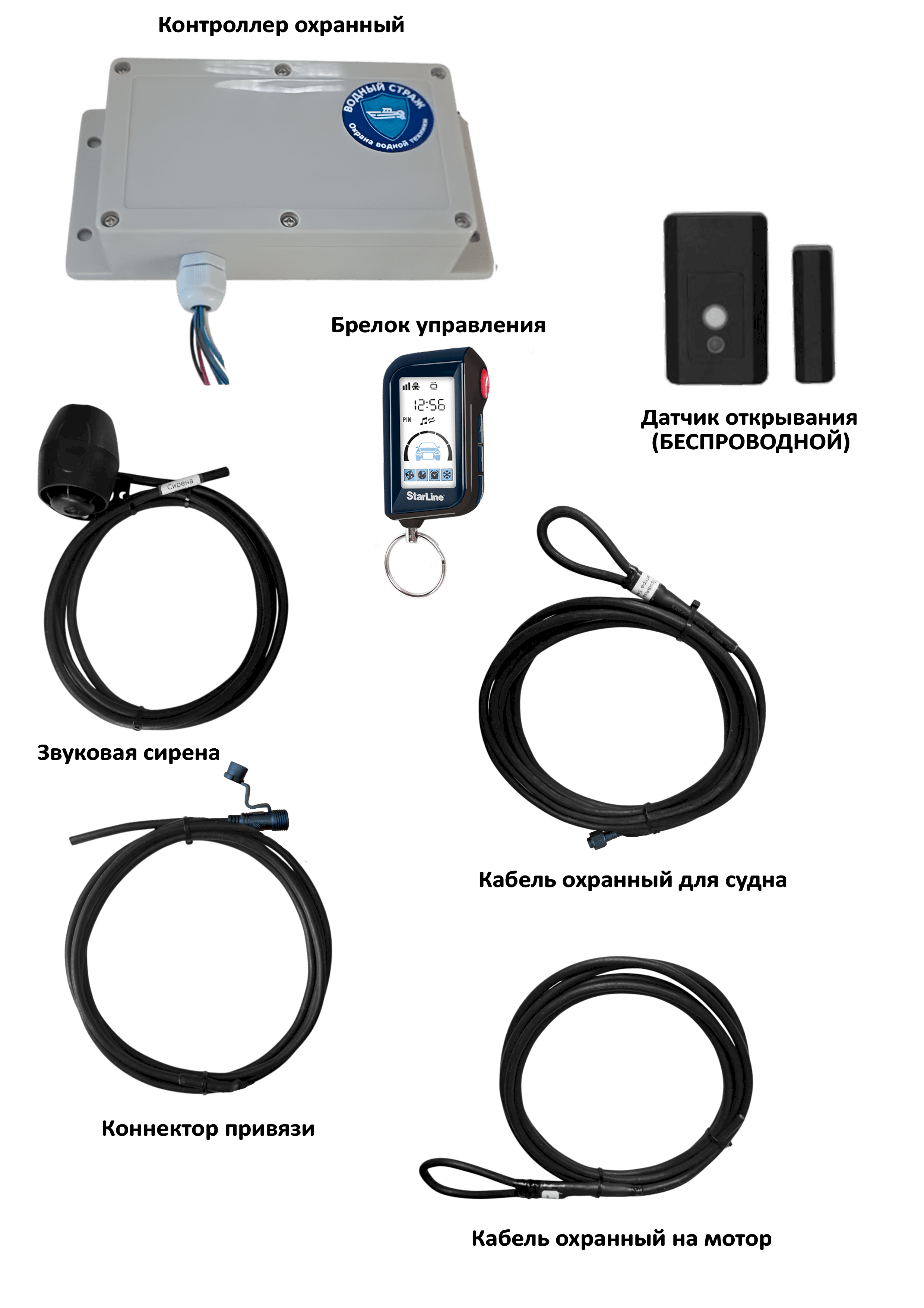 Сигнализация на катера, моторы