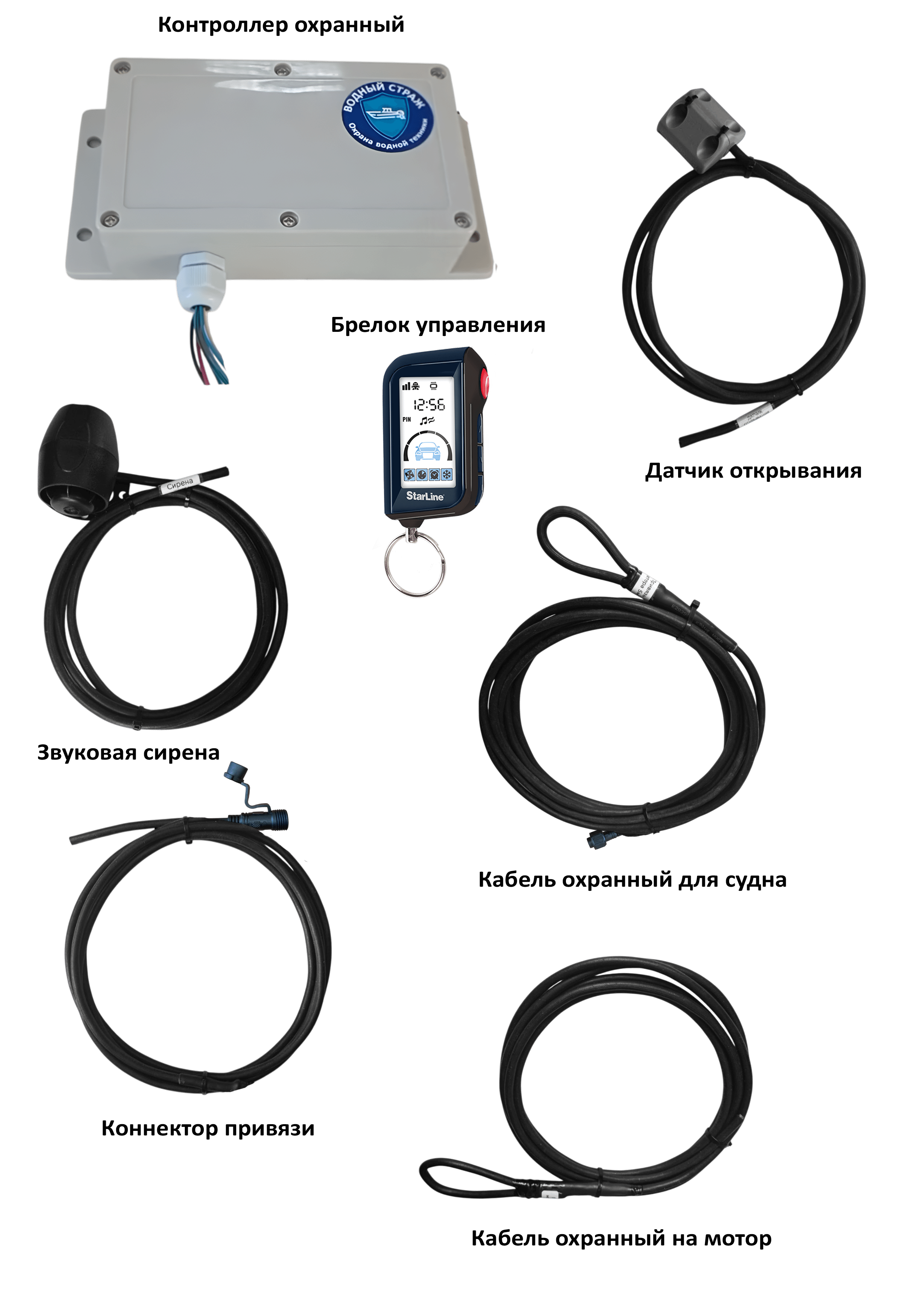 Сигнализация на катера, моторы