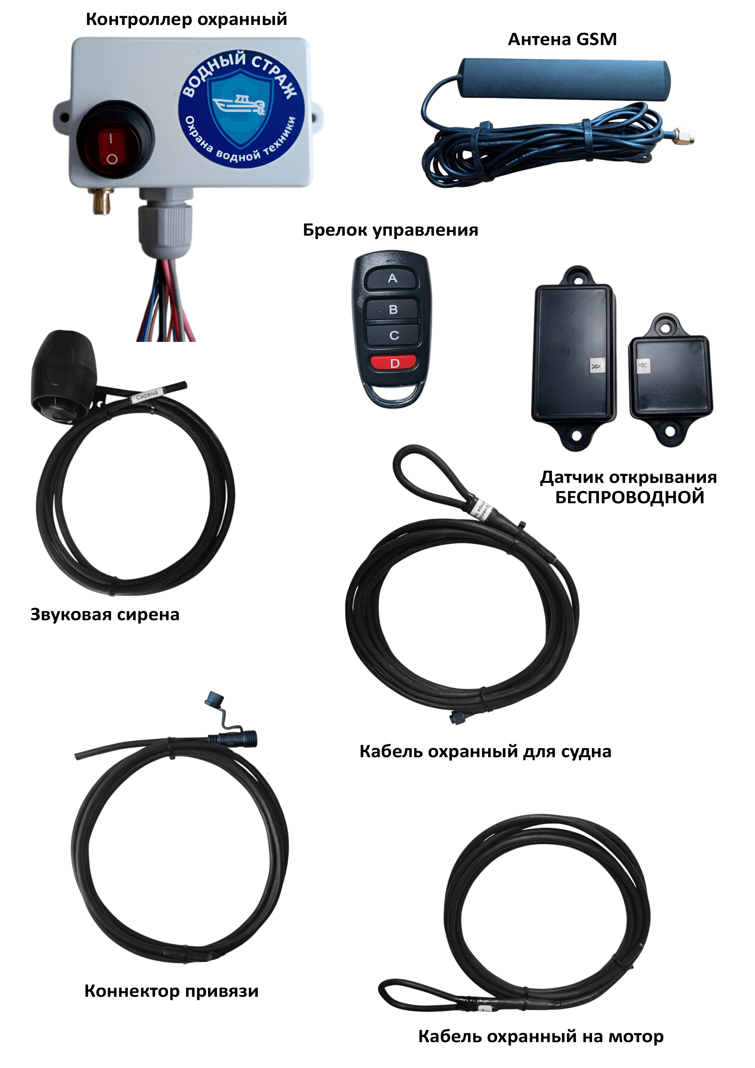 Сигнализация на катера, моторы